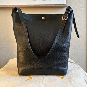 Lindquist Object Lee Bag in Black Leather